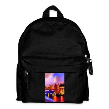 Ponts à Londres - Sac à dos Enfant - noir - Devant