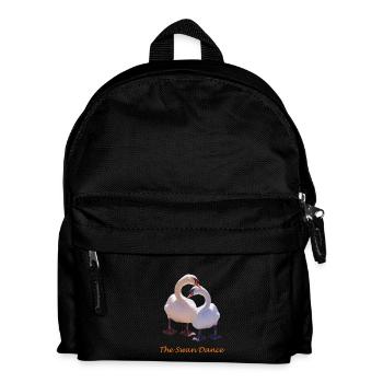 swan - Kids' Backpack - black - Front