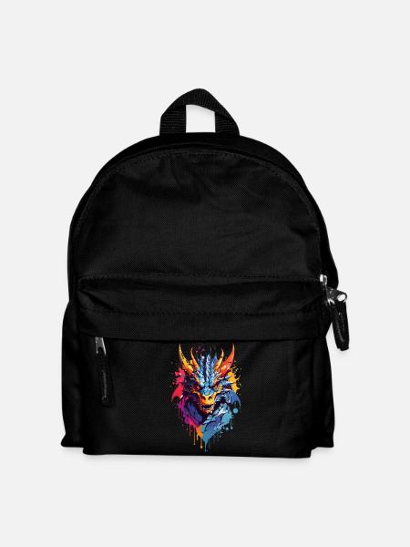 Cool Dragon - Kids' Backpack - black