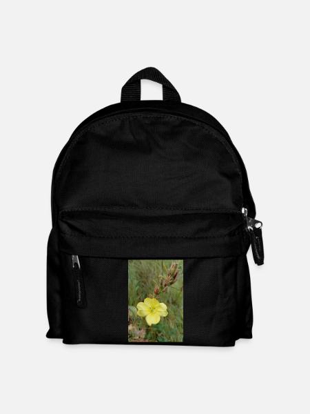 Guten Morgen gelbe Nachtkerze - Kinder Rucksack - Schwarz