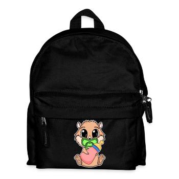 Baby Domestic Guinea Pig Motif Guinea Pig - Kids' Backpack - black - Front
