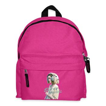 Anthropomorphic 10 Typo - Kids' Backpack - fuchsia - Front