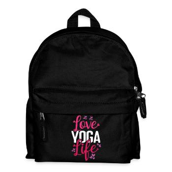Aimer Yoga Vie - Sac à dos Enfant - noir - Devant