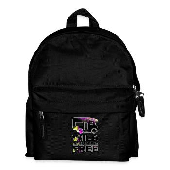 Liberté du campeur - Sac à dos Enfant - noir - Devant
