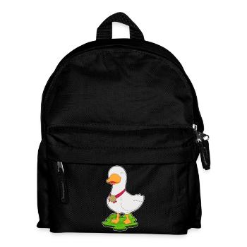 Médaille du canard - Sac à dos Enfant - noir - Devant