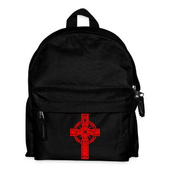 Kreuz Kreuze Kruzifix Halloween - Kinder Rucksack - Schwarz - Vorne