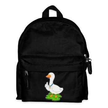 Médaille du canard - Sac à dos Enfant - noir - Devant