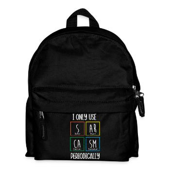Tableau périodique - Sac à dos Enfant - noir - Devant