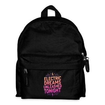 Electric Dreams - Reves Electriques - Kids' Backpack - black - Front
