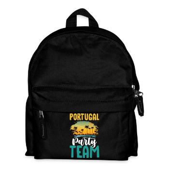 Équipe du Portugal Party - Sac à dos Enfant - noir - Devant