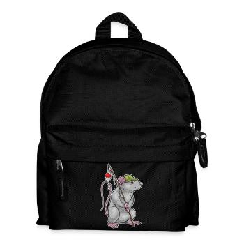 Rat Angler Fishing Rod Fishing Rod - Kids' Backpack - black - Front