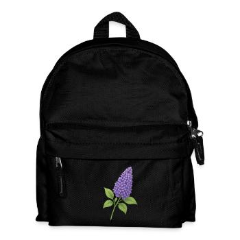 Lilac blossom – delicate spring splendour - Kids' Backpack - black - Front