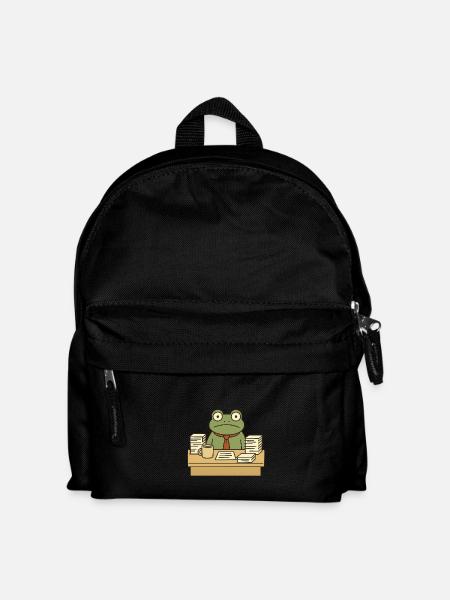 Business Frog - Kids' Backpack - black