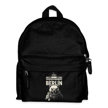 Berlin Rebel - Kids' Backpack - black - Front