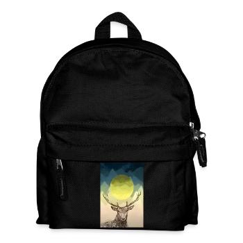 Deer - Kids' Backpack - black - Front