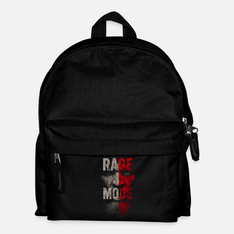 Rage Mode - Kinder Rucksack - Schwarz
