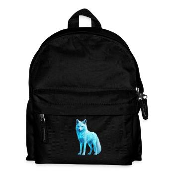 Mystic Fox - WiederWilderLeben - Kids' Backpack - black - Front