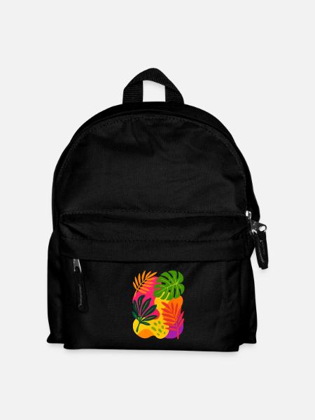 Tropical Rush - Kids' Backpack - black