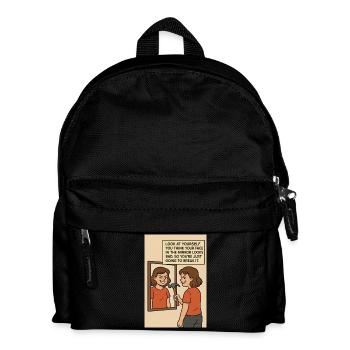 Modern art - Kinder Rucksack - Schwarz - Vorne
