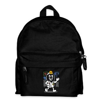 Ribbo as a Doctor – Funny Doctor's Office Scene - Kids' Backpack - black - Front