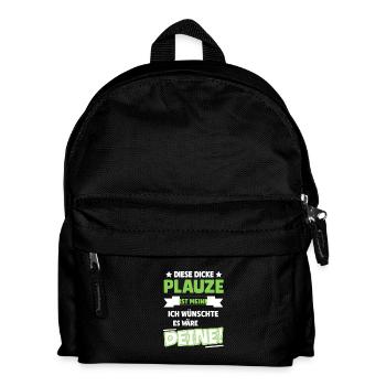 Humorous Saying Graphic for Friends - Kids' Backpack - black - Front