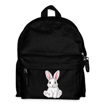 Hase - Kinder Rucksack - Schwarz - Vorne