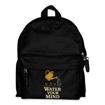 Funny garden humor, plant lover, - Kids' Backpack - black - Front