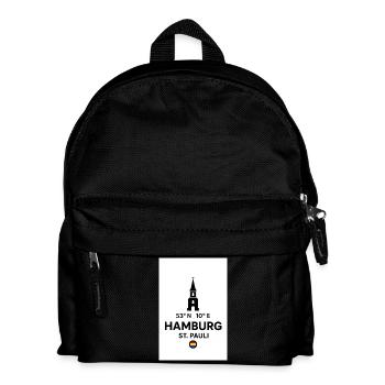 Hamburg St Pauli Koord Marker - Kids' Backpack - black - Front
