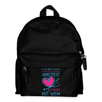 Nurse Gifts Nursing Funny Nurse - Kids' Backpack - black - Front