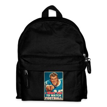 Americcna Football - Kids' Backpack - black - Front