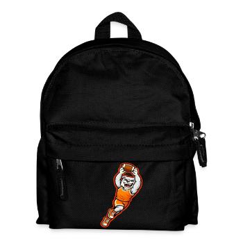 Mascotte du touchdown de football des Bulldogs - Sac à dos Enfant - noir - Devant