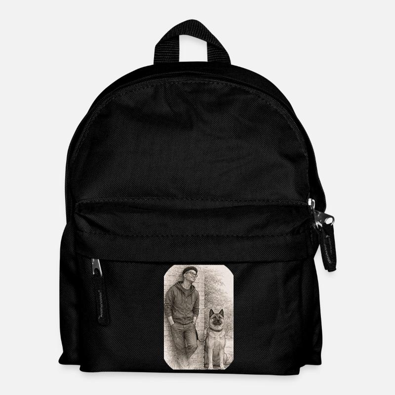 Matt & Holly - Kids' Backpack - black