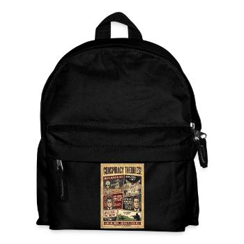 Conspiracy Theories Poster - Kids' Backpack - black - Front