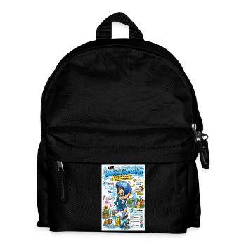 Der Wassermann – die Lösung eimerweise - Kinder Rucksack - Schwarz - Vorne