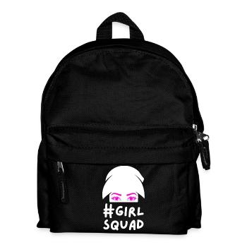Girl Squad Pink Eyes Women Party Gift - Kids' Backpack - black - Front