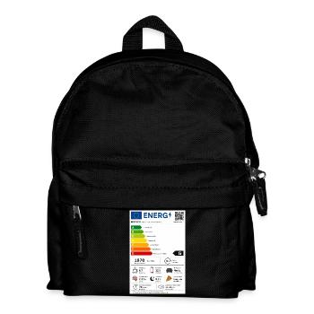 Energy - Kinder Rucksack - Schwarz - Vorne