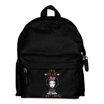 Zodiac sign Leo - Kids' Backpack - black - Front