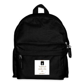 Voyage et Souvenirs - Sac à dos Enfant - noir - Devant