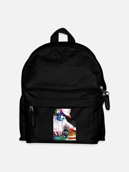 DJ-Musikkonsole - Kinder Rucksack - Schwarz