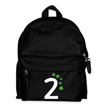 2 - Kinder Rucksack - Schwarz - Vorne