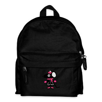 Mouse Figure Skating - Ice - Kids' Backpack - black - Front