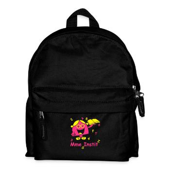 Lady Lehrer - Kinder Rucksack - Schwarz - Vorne