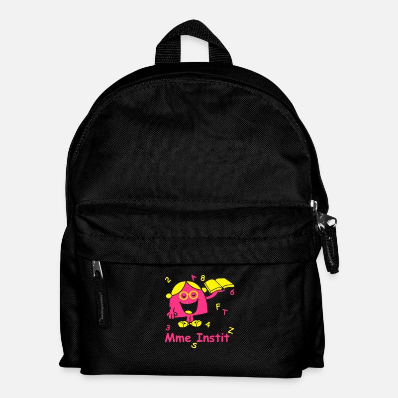 Madame institutrice - Sac à dos Enfant - noir