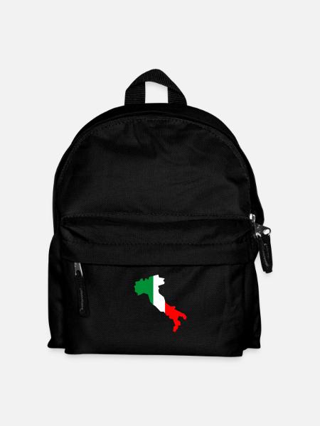 Italy colors undegraded - Kids' Backpack - black