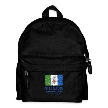 Yukon Flag - Canada - Vintage Look - Sac à dos Enfant - noir - Devant