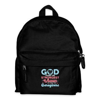 Dieu a trouvé les femmes les plus fortes pour s’occuper d’elles - Sac à dos Enfant - noir - Devant
