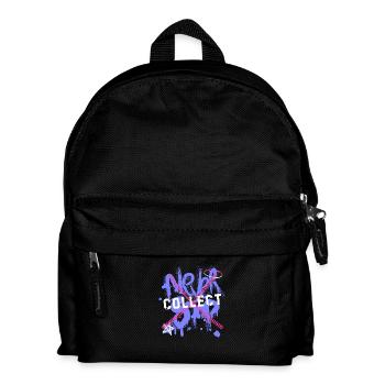 Never stop - Kids' Backpack - black - Front