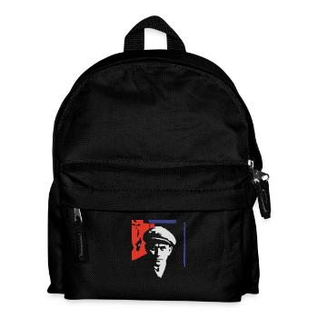 majakovskij1_3c_ge - Kinder Rucksack - Schwarz - Vorne