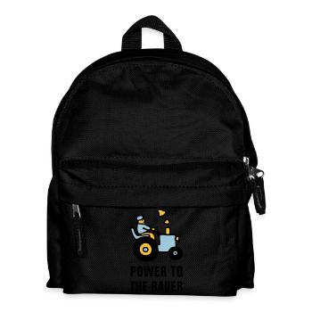 power_to_the_bauer_072011_b_3c - Sac à dos Enfant - noir - Devant