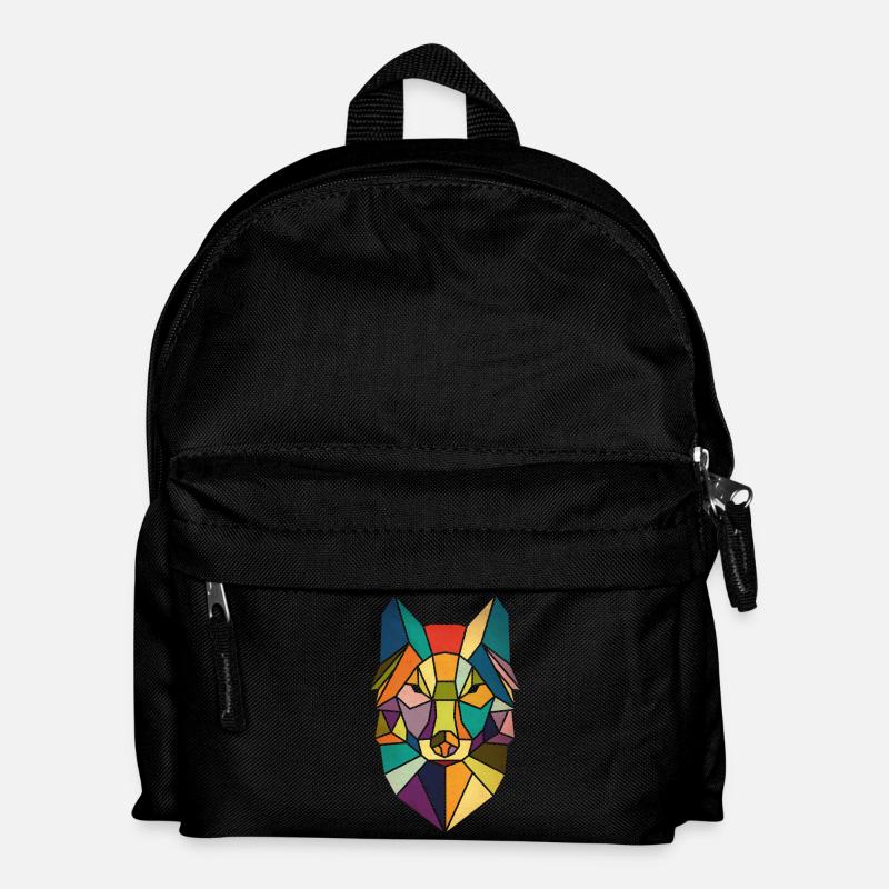 renard - Sac à dos Enfant - noir